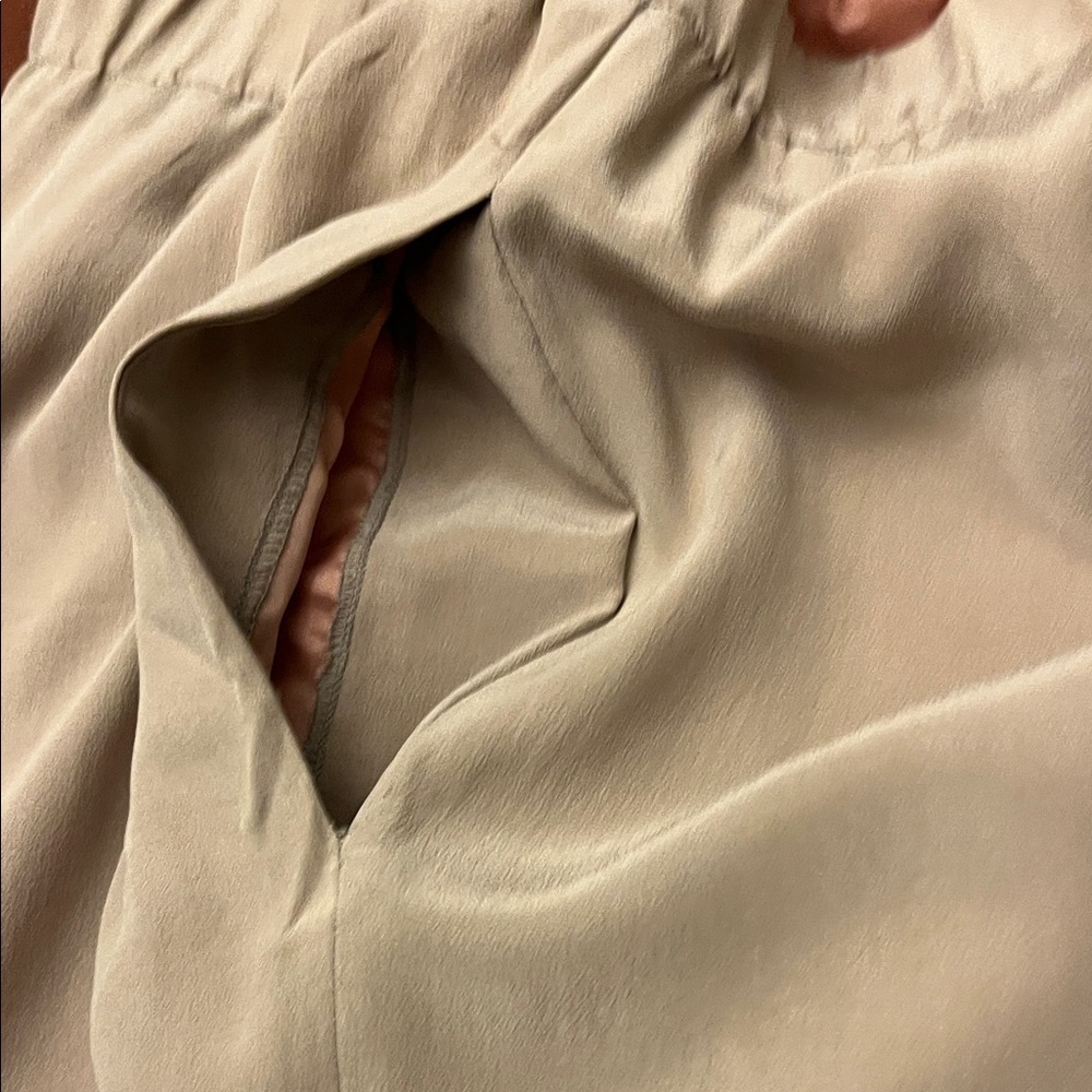 Vintage Neiman Marcus Silk Trousers Size 10 - Picture 5 of 7